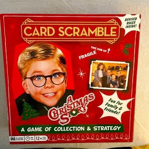 A Christmas Story Game Night Card & Scrabble Set – Holiday Family Game